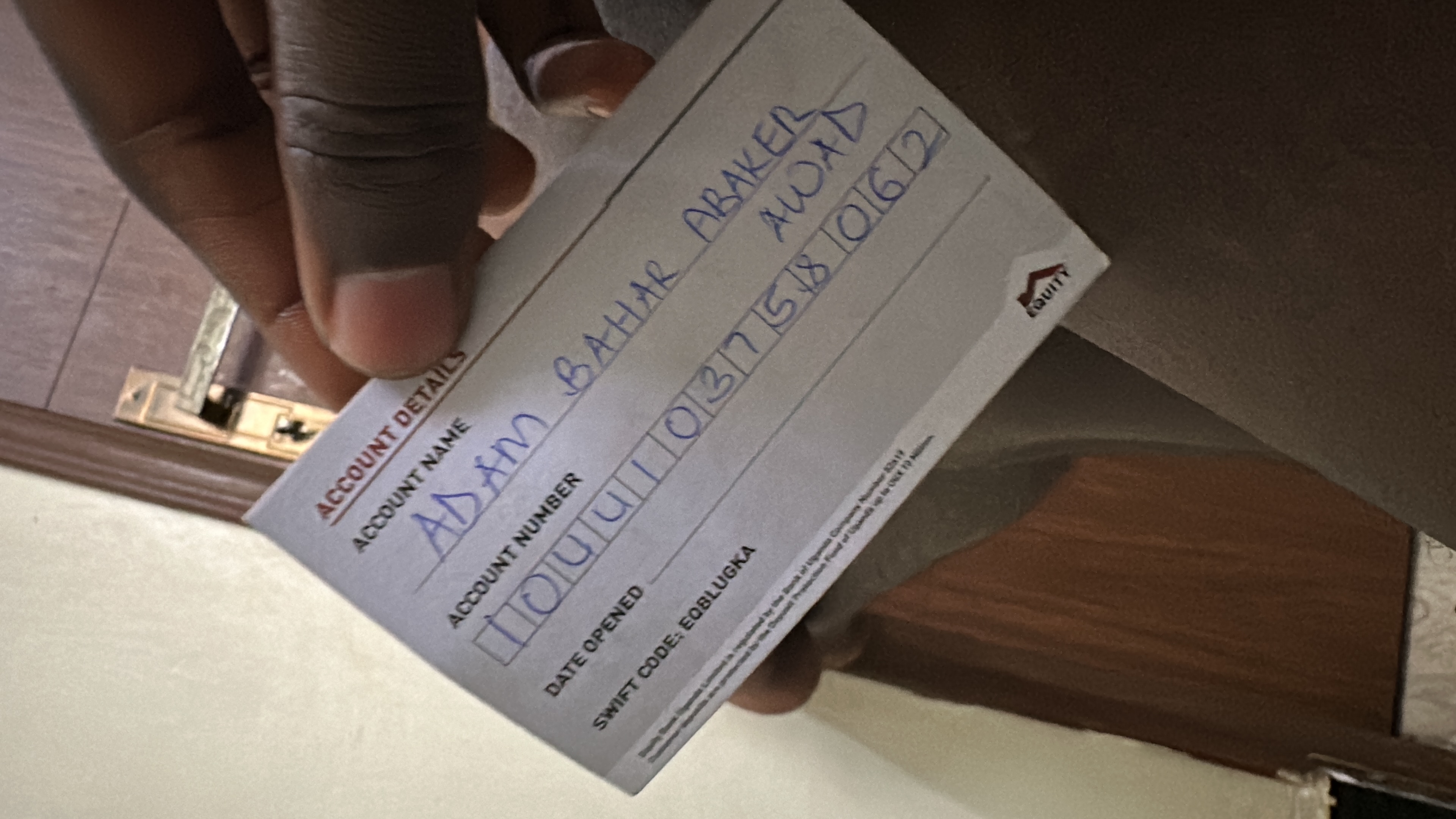 Send me money to my account